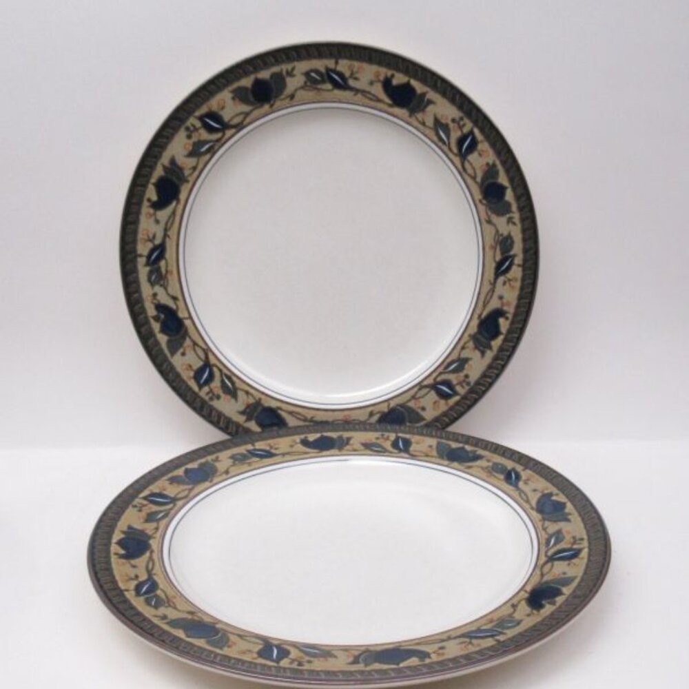 2 - Mikasa Intaglio ARABELLA 11 1/8 Inch Large Dinner Plates - Picture 2 of 4